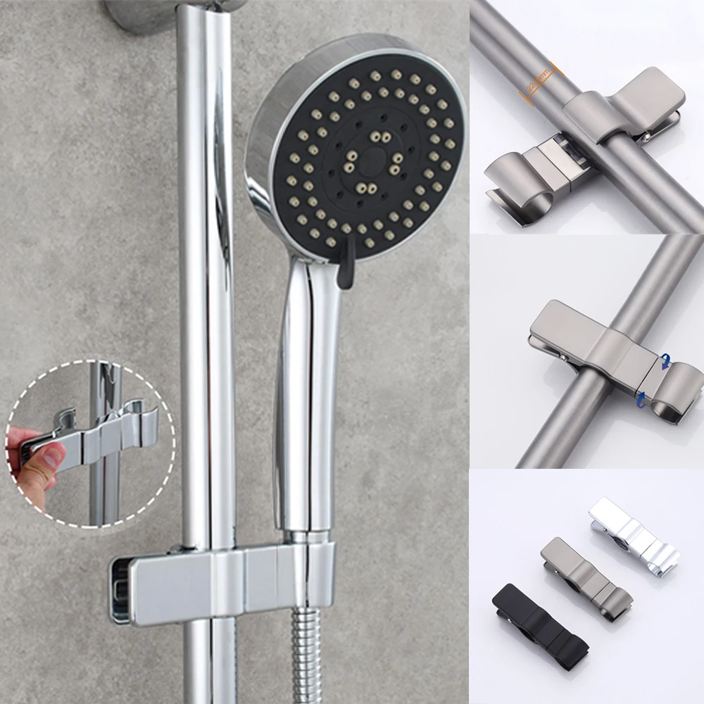 1Pc Adjustable Alloy Bathroom Shower Head Holder Shower Clip Mount Riser Rail Bracket Slider Shower Lift Rod Slide Sleeve
1Pc Adjustable Alloy Bathroom Shower Head Holder Shower Clip Mount Riser Rail Bracket Slider Shower Lift Rod Slide Sleeve