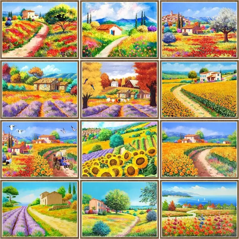 CHENISTORY Diy Picture By Numbers Pastoral Landscape Acrylic Drawing Canvas Wall Art Oil Painting By Number Home Decoration Gift
CHENISTORY Diy Picture By Numbers Pastoral Landscape Acrylic Drawing Canvas Wall Art Oil Painting By Number Home Decoration Gift