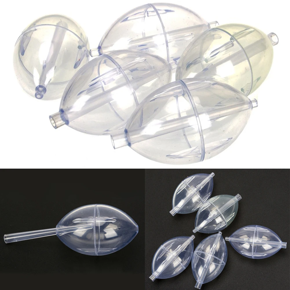 5pcs Transparen Cast Surface In-Line Bubble Float Fishing Hollow Balls Oval Slip Outdoor Fishing Accessories Practical Durable
5pcs Transparen Cast Surface In-Line Bubble Float Fishing Hollow Balls Oval Slip Outdoor Fishing Accessories Practical Durable