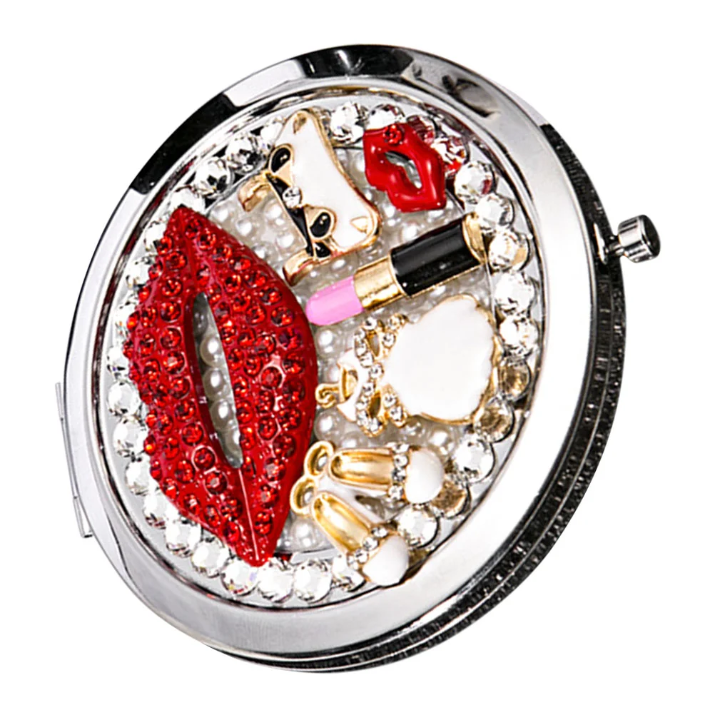 Vanity Mirror Small Girl Makeup Portable Rounded Folding Cosmetics Aluminum Delicate Handheld 
Vanity Mirror Small Girl Makeup Portable Rounded Folding Cosmetics Aluminum Delicate Handheld