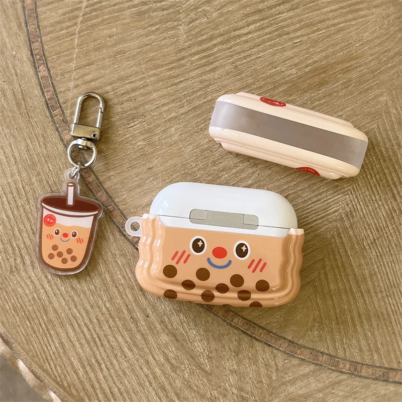 Expression Bubble tea For Apple AirPods 1 2 pro Bluetooth Headphone Cover 3rd Generation Silicone Soft Cover Protective Case
Expression Bubble tea For Apple AirPods 1 2 pro Bluetooth Headphone Cover 3rd Generation Silicone Soft Cover Protective Case