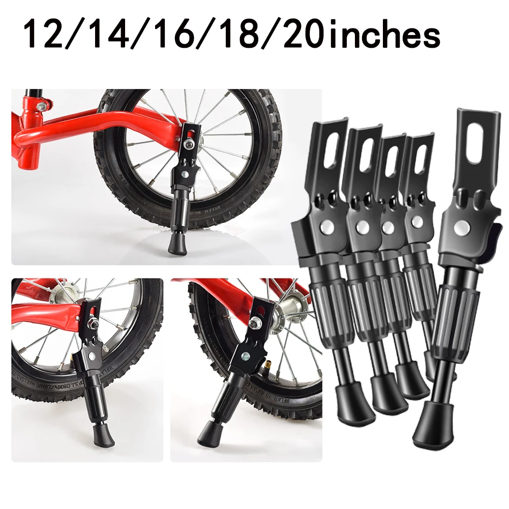 Children Bike Side Kickstand 14/16/18/20 Inch Metal Kids Bicycle Kickstand Cycling Parking Stand Support Replacement Accessories
Children Bike Side Kickstand 14/16/18/20 Inch Metal Kids Bicycle Kickstand Cycling Parking Stand Support Replacement Accessories