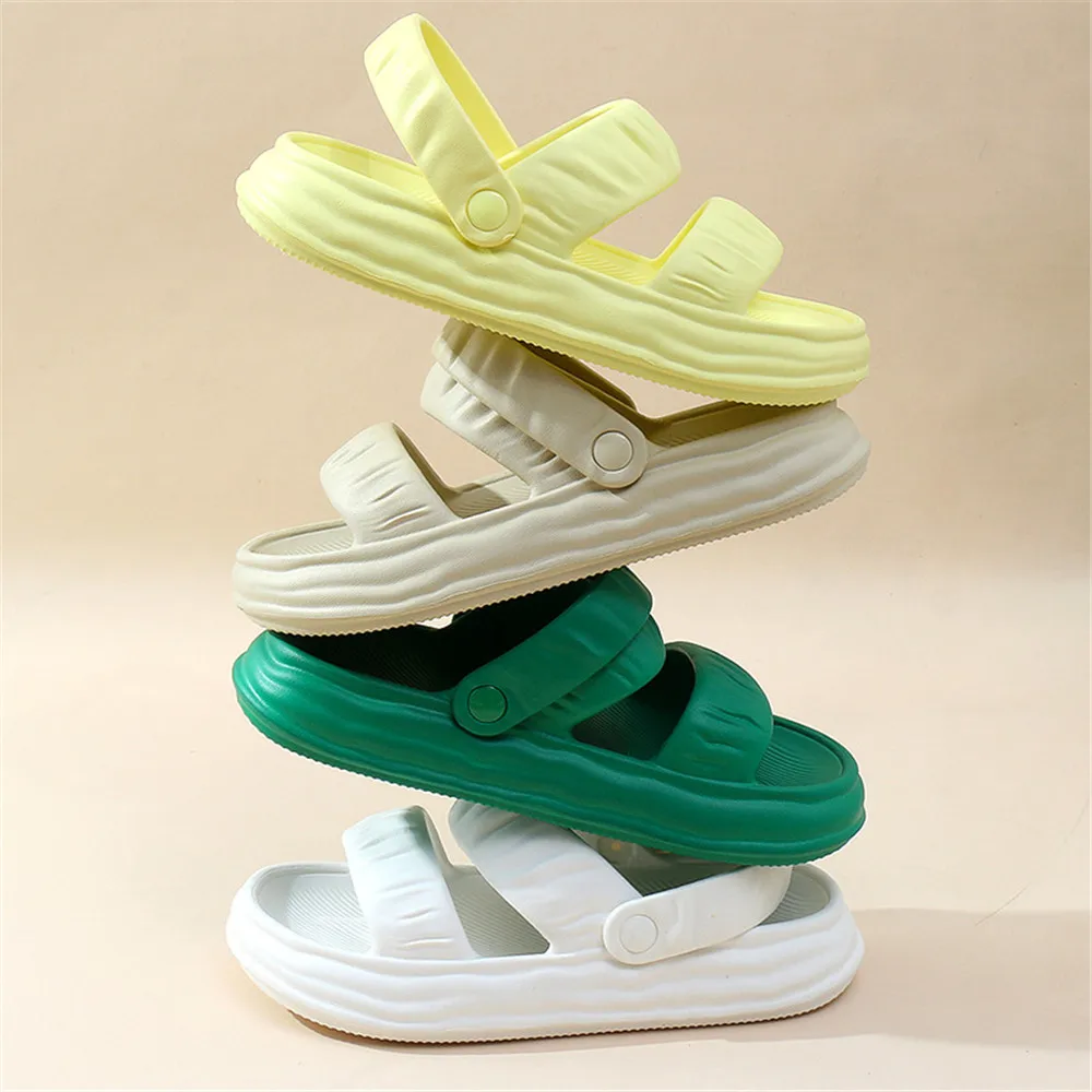 Sandals Women Super Soft EVA Flats 2024 Summer Beach Outdoor Shoe New Open Toe Slippers Ladies Roman Sandalias Mujer Black Green
Sandals Women Super Soft EVA Flats 2024 Summer Beach Outdoor Shoe New Open Toe Slippers Ladies Roman Sandalias Mujer Black Green