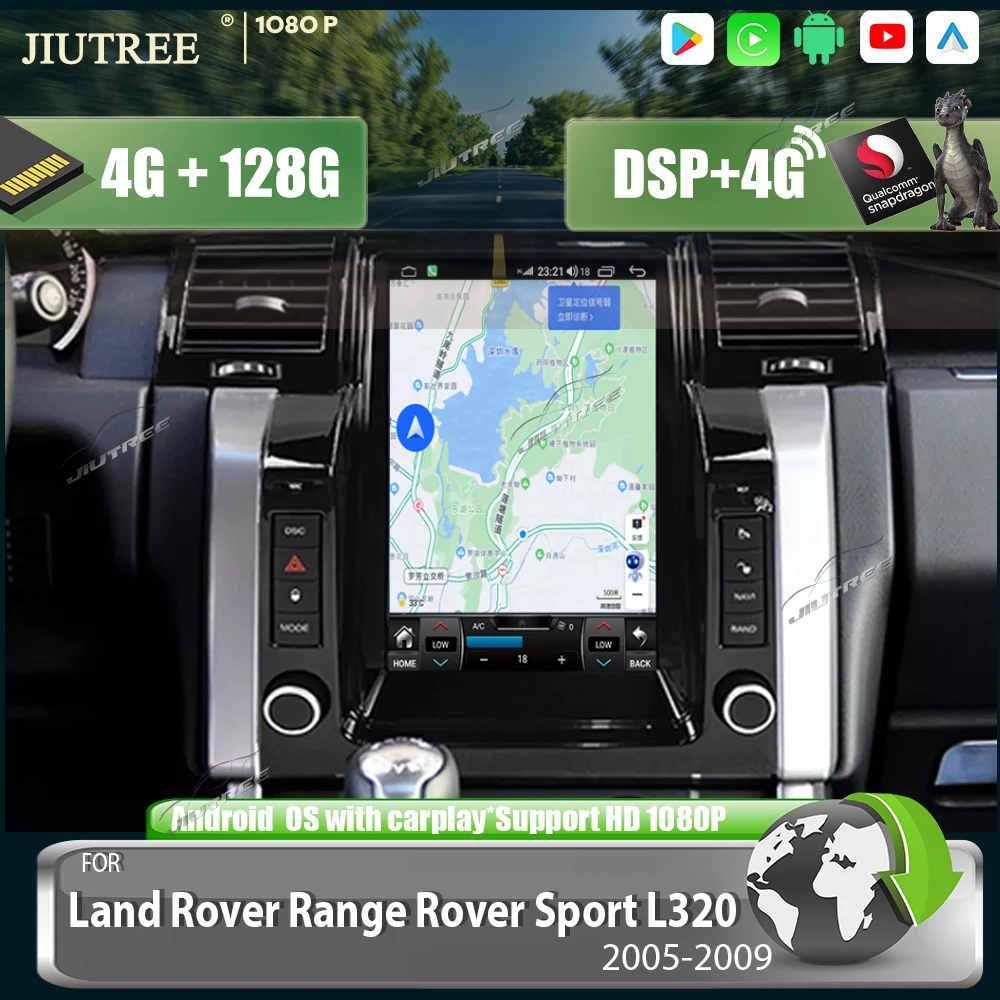 Car Radio 128G 8Core Android For Land Rover Range Sport L320 2005-2009 Multimedia Player Auto Stereo Recorder Head Unit Carplay
Car Radio 128G 8Core Android For Land Rover Range Sport L320 2005-2009 Multimedia Player Auto Stereo Recorder Head Unit Carplay