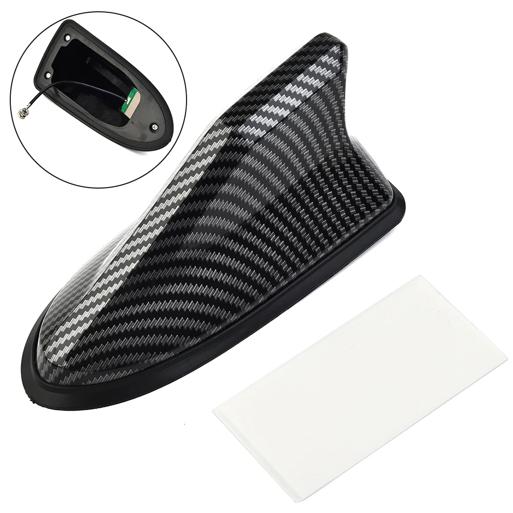 Black Carbon Fiber Universal Car Roof Radio AM/FM Signal For Sh/ark Fin Antenna External Antenna Accessories
Black Carbon Fiber Universal Car Roof Radio AM/FM Signal For Sh/ark Fin Antenna External Antenna Accessories