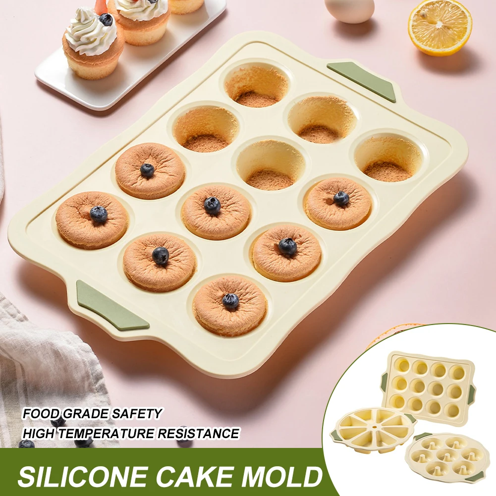 Silicone Baking Mold Reusable Cupcake Muffin Baking Pan Doughnut Triangle Cake Baking Cup Mold for Cake Chocolate Jelly Pudding
Silicone Baking Mold Reusable Cupcake Muffin Baking Pan Doughnut Triangle Cake Baking Cup Mold for Cake Chocolate Jelly Pudding