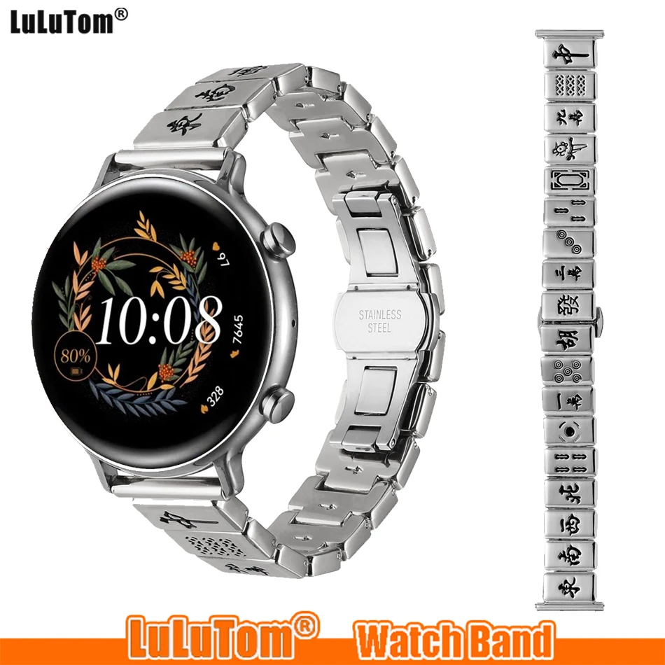 20mm 22mm Metal Strap For Samsung Galaxy Watch 4 3 Classic 5 Pro 45/44mm Men Women Bracelet For Amazfit Huawei Watch GT2 3 Bands
20mm 22mm Metal Strap For Samsung Galaxy Watch 4 3 Classic 5 Pro 45/44mm Men Women Bracelet For Amazfit Huawei Watch GT2 3 Bands