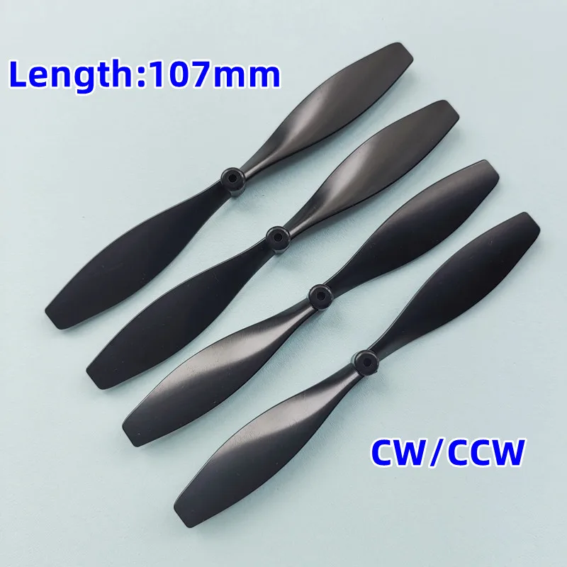 

4pcs/bag Length 107mm 2mm Hole Two Blade CW CCW A B propeller Aircraft Fixed-Wing R/C Spare Parts