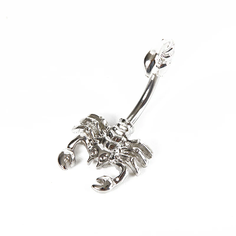 Simple Piercing Belly Button Buckle Ring Fashion Accessories Scorpion Shape Piercing Buckle Ring Punk Body Jewelry Accessories
Simple Piercing Belly Button Buckle Ring Fashion Accessories Scorpion Shape Piercing Buckle Ring Punk Body Jewelry Accessories