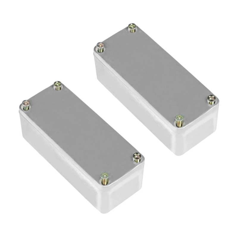 2X Diecast Aluminium Electronics Project Box Case Enclosure Instrument 1590A Style Guitar Effects Aluminium Stomp Box
2X Diecast Aluminium Electronics Project Box Case Enclosure Instrument 1590A Style Guitar Effects Aluminium Stomp Box