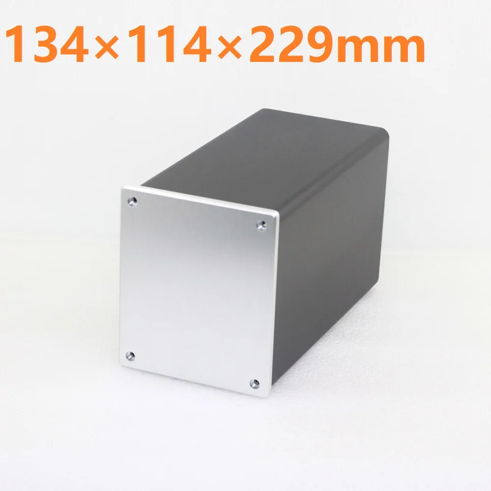 134*114*229mm One Pieces Body Chassis DIY No Hole Aluminum Case Earphone DAC Shell PSU Headphone Amp Housing Preamp Box Anodized
134*114*229mm One Pieces Body Chassis DIY No Hole Aluminum Case Earphone DAC Shell PSU Headphone Amp Housing Preamp Box Anodized