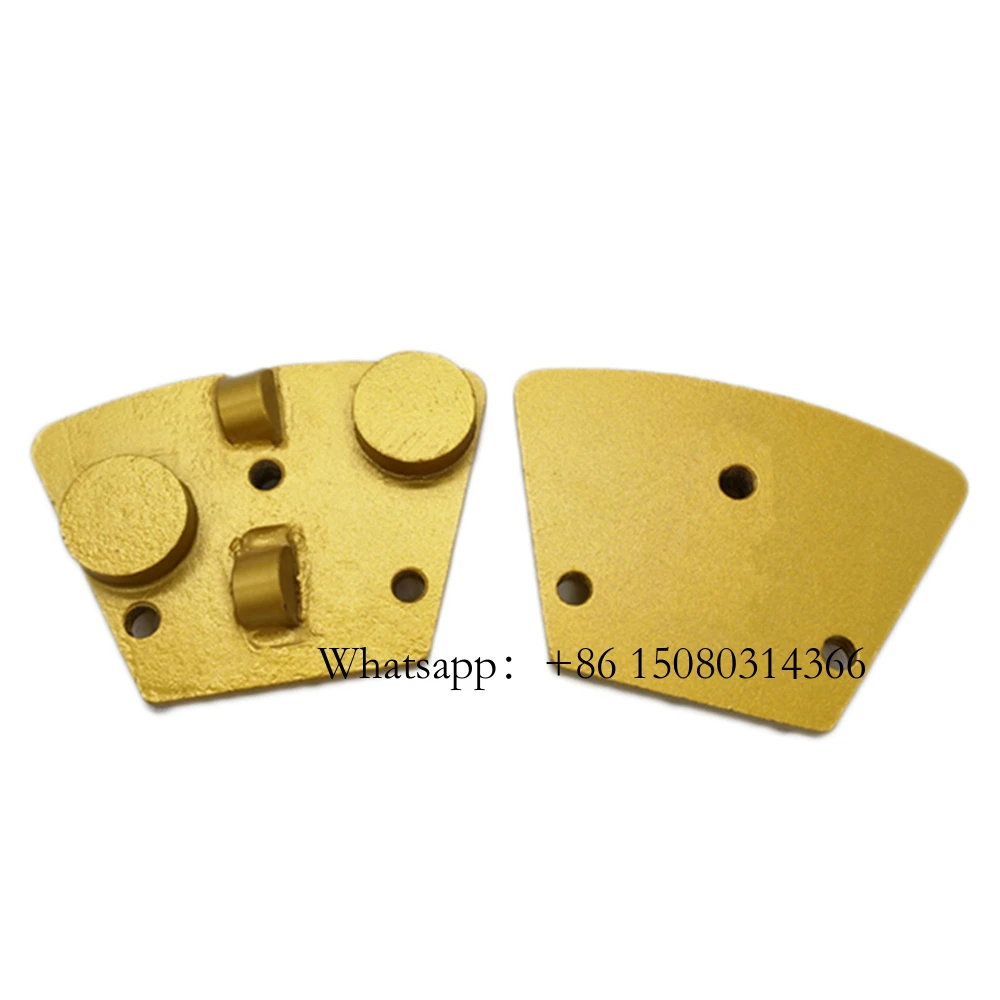 Three Connection Holes Blank Blastrac PCD Grinding Pad Aggressive Fast Floor Segment Epoxy Remove Tools 9PCS
Three Connection Holes Blank Blastrac PCD Grinding Pad Aggressive Fast Floor Segment Epoxy Remove Tools 9PCS