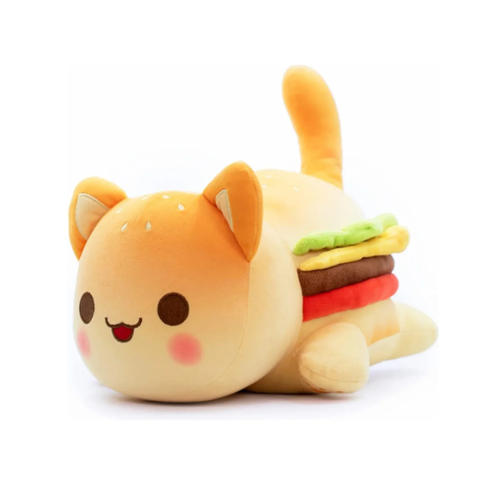 Burgers Cat Plush Toys, Cute Animals Decor Soft Pillow, Creativity Burgers Cat Styling, New Year Christmas Birthday Kids Gifts
Burgers Cat Plush Toys, Cute Animals Decor Soft Pillow, Creativity Burgers Cat Styling, New Year Christmas Birthday Kids Gifts