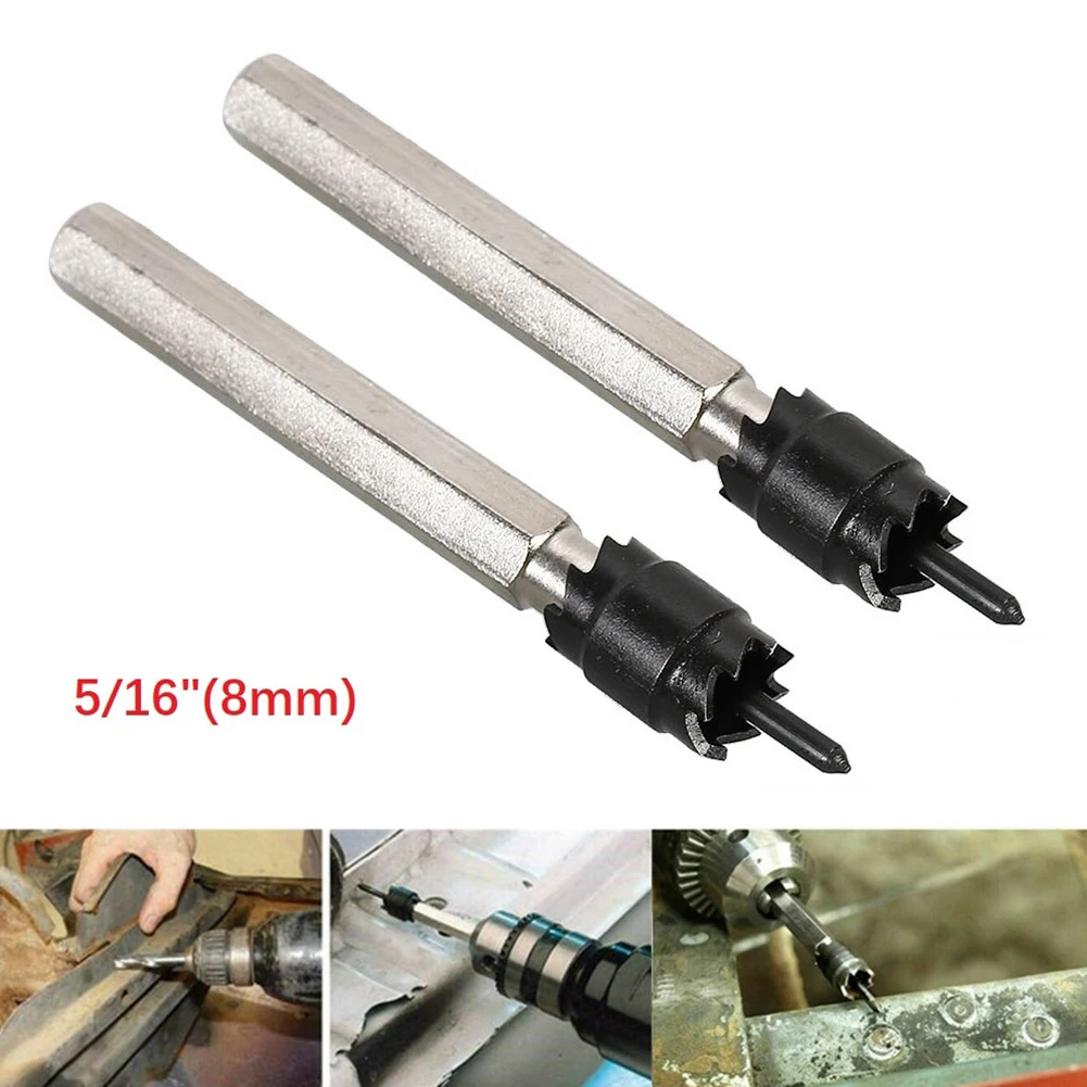 5/16" Spot Weld Drill Bit Double Sided Carbide Tip Spot Weld Cutter Remover High Speed Steel Sheet Metal Drill Bit Spot Drill
5/16" Spot Weld Drill Bit Double Sided Carbide Tip Spot Weld Cutter Remover High Speed Steel Sheet Metal Drill Bit Spot Drill