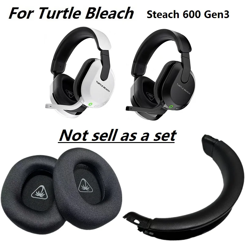 Original Ear Pads for Turtle Beach Stealth 600 Gen3 Headphones Replacement 600 Gen 3 earmuff ear pillow headband pad cushions Original Ear Pads for Turtle Beach Stealth 600 Gen3 Headphones Replacement 600 Gen 3 earmuff ear pillow headband pad cushions