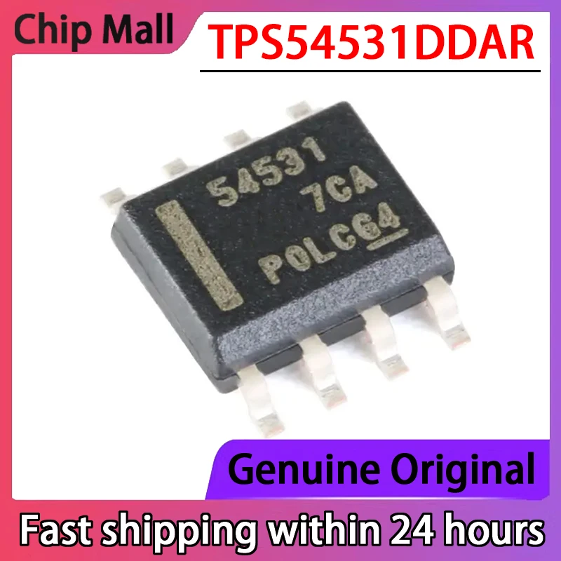 5PCS New Original TPS54531DDAR Screen Printed 54531 SOP8 Step-down Converter Chip in Stock
5PCS New Original TPS54531DDAR Screen Printed 54531 SOP8 Step-down Converter Chip in Stock