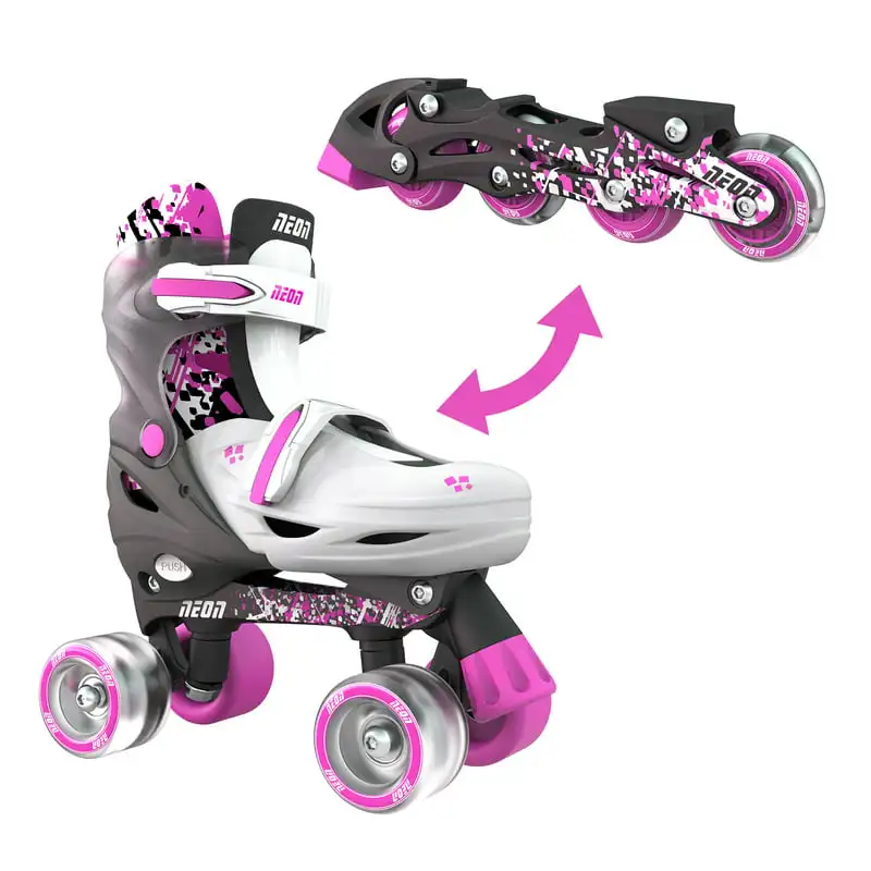 Combo Cyber Skates Size 3-6 Pink/, Unisex, One Pair, Skate Inline and Quad
Combo Cyber Skates Size 3-6 Pink/, Unisex, One Pair, Skate Inline and Quad