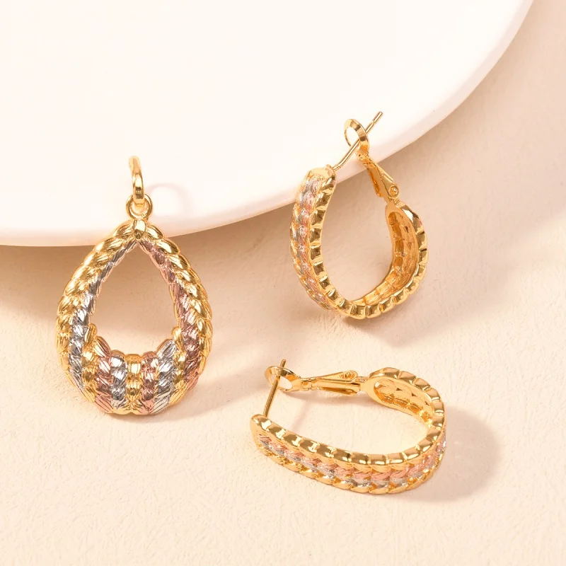 selead Design Jewelry 2022 New Copper Classic Ladies Jewelry Earrings Pendant Romantic Set Wedding Party Anniversary Fashion
selead Design Jewelry 2022 New Copper Classic Ladies Jewelry Earrings Pendant Romantic Set Wedding Party Anniversary Fashion