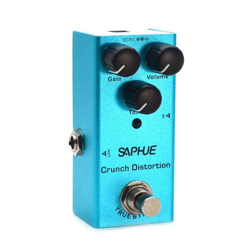 SAPHUE Mini Electric Guitar Effector Monotype DC 9V With True Bypass Switch For Multi-Electric Guitar Kits
SAPHUE Mini Electric Guitar Effector Monotype DC 9V With True Bypass Switch For Multi-Electric Guitar Kits