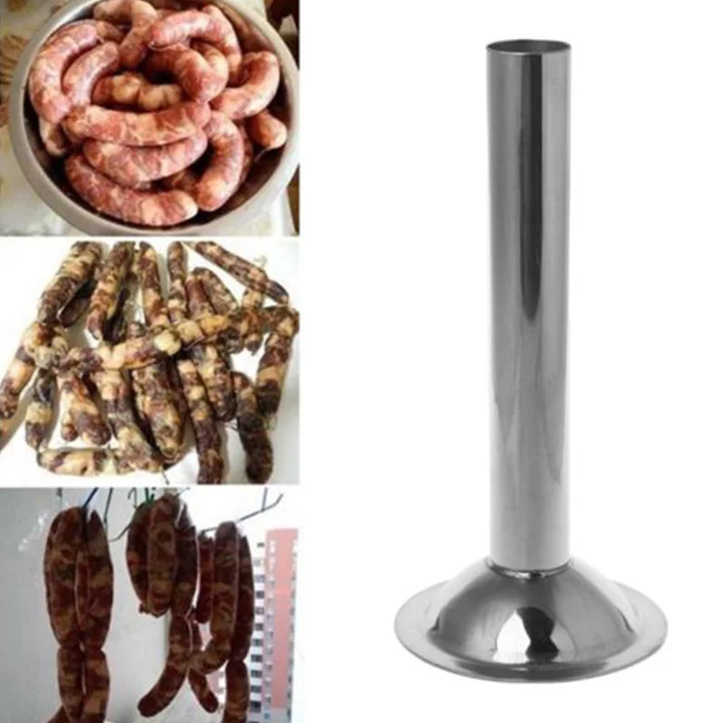 High Quality Food Grade Stainless Steel Sausage Stuffer Filling Tubes Funnels Nozzles Parts Filler Tube Dropshippings
High Quality Food Grade Stainless Steel Sausage Stuffer Filling Tubes Funnels Nozzles Parts Filler Tube Dropshippings