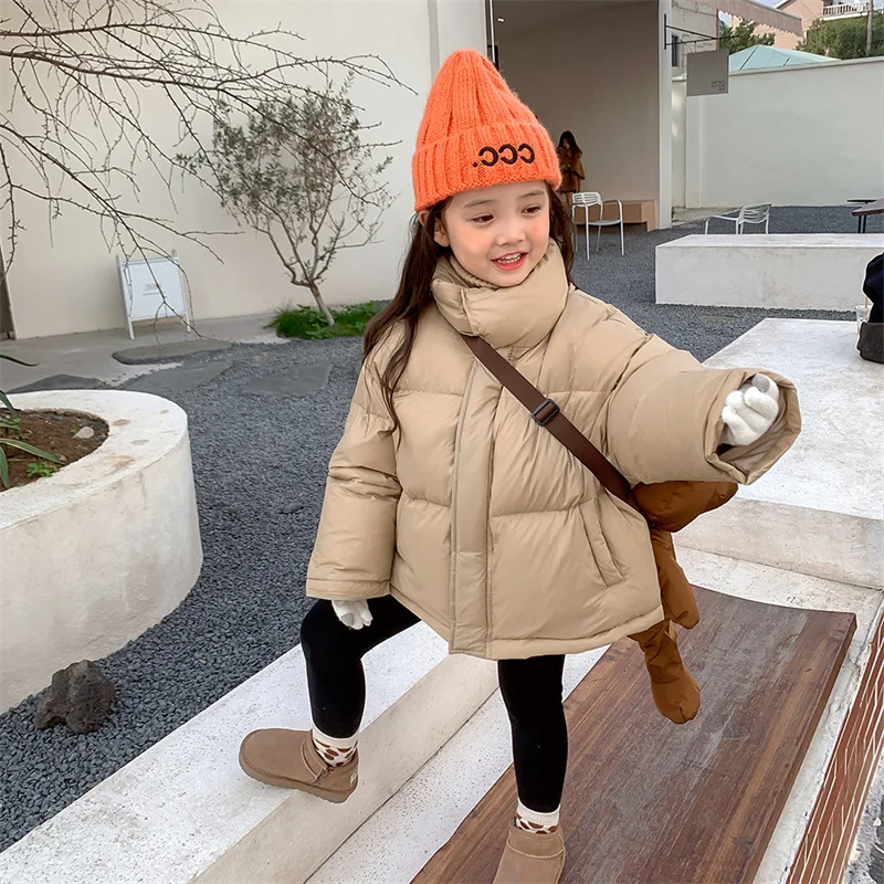 Girls Down Coat Jacket Cotton Windbreak Outwear 2023 Warm Plus Thicken Velvet Winter Skiwear School Children's Clothing
Girls Down Coat Jacket Cotton Windbreak Outwear 2023 Warm Plus Thicken Velvet Winter Skiwear School Children's Clothing