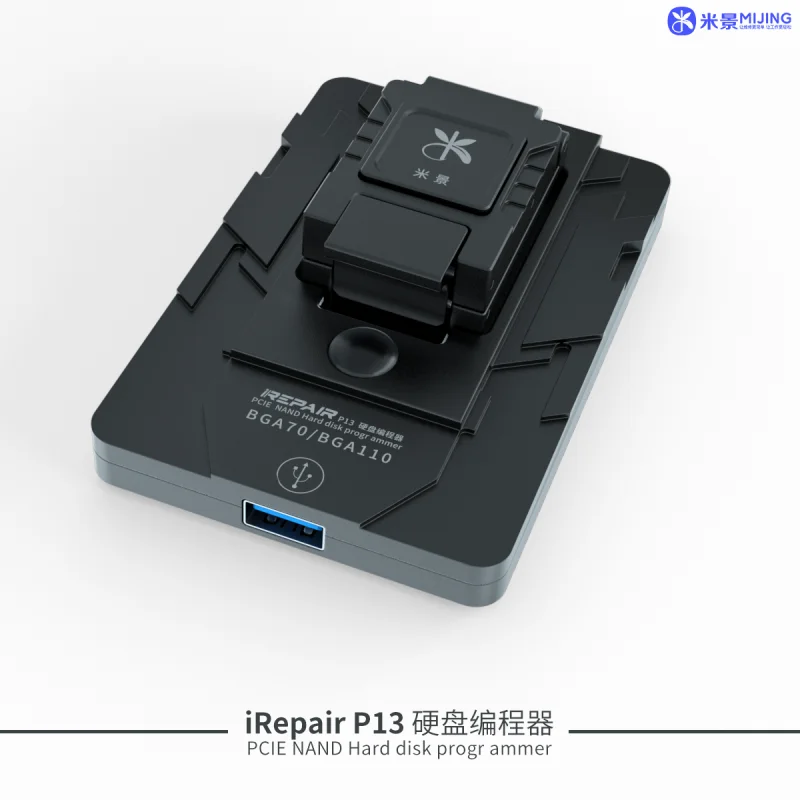 Коробка MIJING iRepair P13 для телефона 6-13ProMax BGA70 BGA110 PCIE NAND, жесткий диск для чтения, записи, ремонта, программатор
Коробка MIJING iRepair P13 для телефона 6-13ProMax BGA70 BGA110 PCIE NAND, жесткий диск для чтения, записи, ремонта, программатор