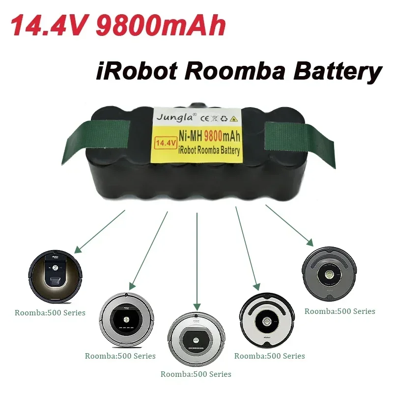 Rechargeablebattery 2024NEWQuality Vacuum Cleaner IRobot Roomba 9800mAh 14.4V battery500 510 530 570 580 600 630 650 700 780 790
Rechargeablebattery 2024NEWQuality Vacuum Cleaner IRobot Roomba 9800mAh 14.4V battery500 510 530 570 580 600 630 650 700 780 790