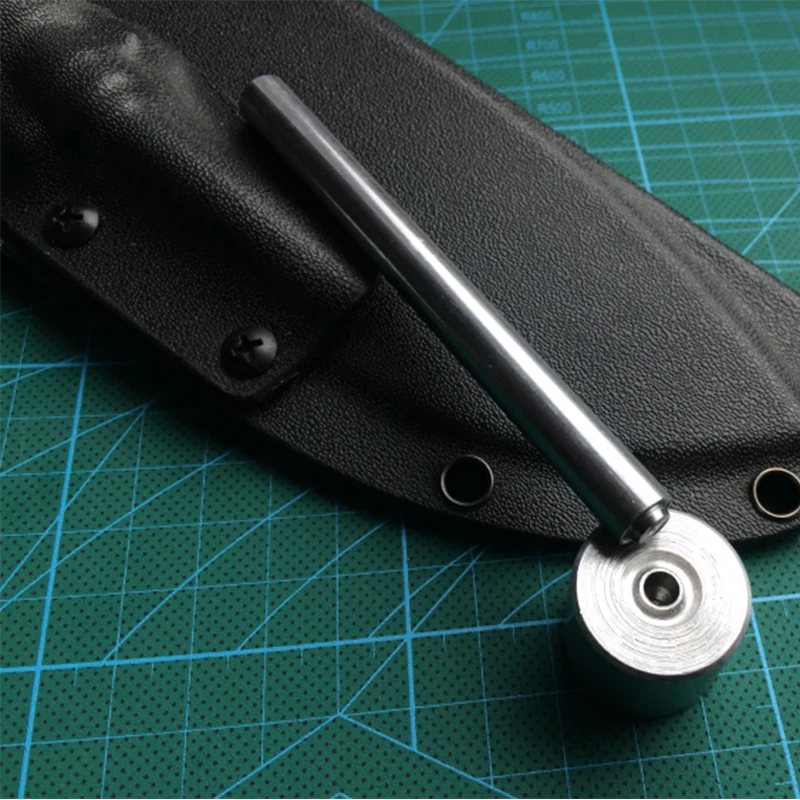 

1 Set Stainless Steel K-sheath Eyelet Installation Tool Kits for 7MM 7.5MM Knife Scabbards KYDEX Sheath Eyelets Rivets Install