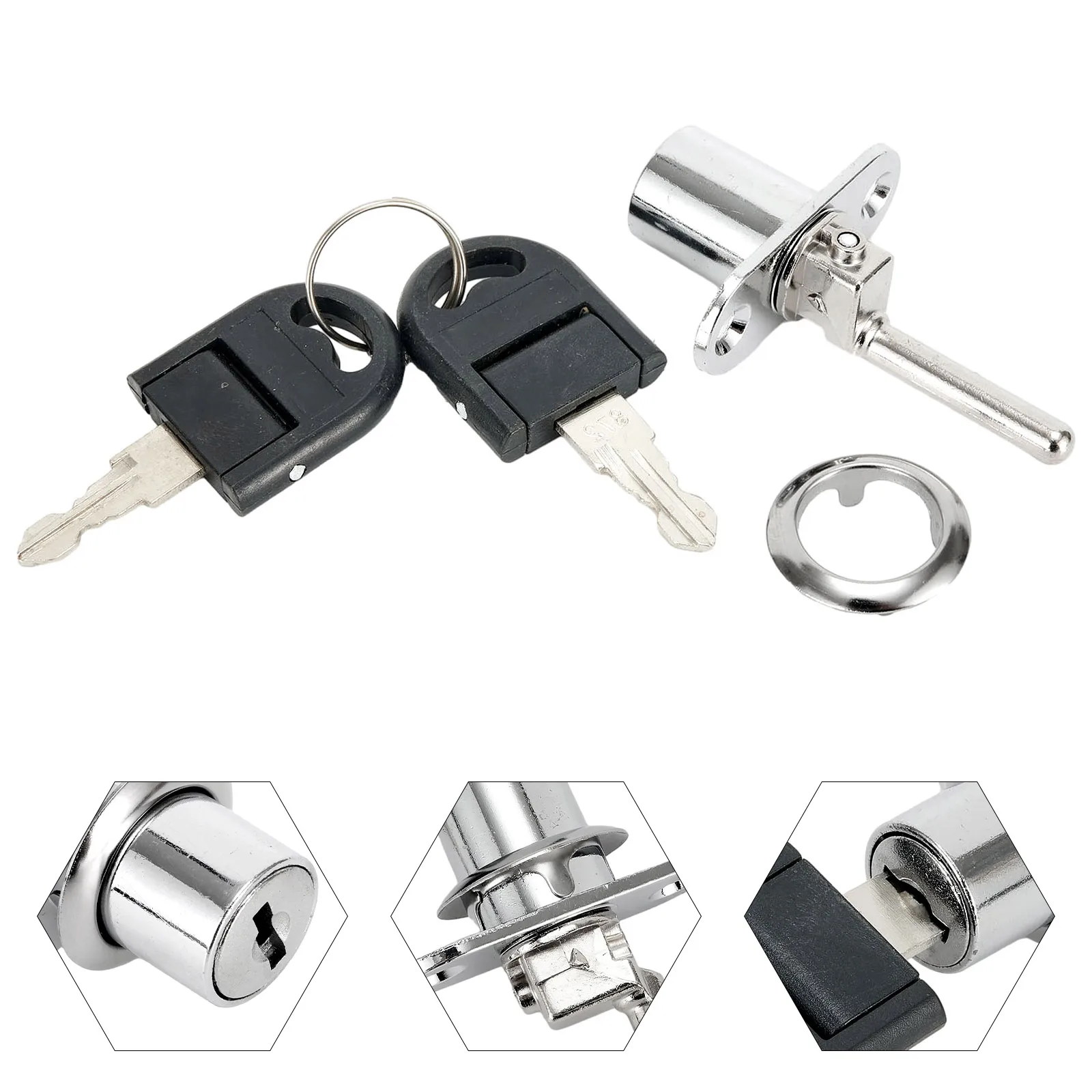 Door Lock Security Lock 16/19mm Cabinet Casement Cupboard Drawer Showcases Sliding Door With 2 Keys Zinc Alloy
Door Lock Security Lock 16/19mm Cabinet Casement Cupboard Drawer Showcases Sliding Door With 2 Keys Zinc Alloy