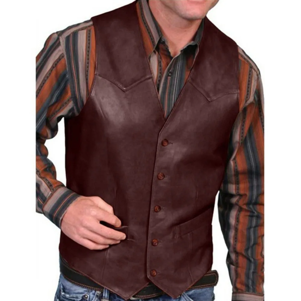 Leather Jacket Has A Textured and Comfortable Fit Fashionable and Handsome Men's Biker Jacket
Leather Jacket Has A Textured and Comfortable Fit Fashionable and Handsome Men's Biker Jacket