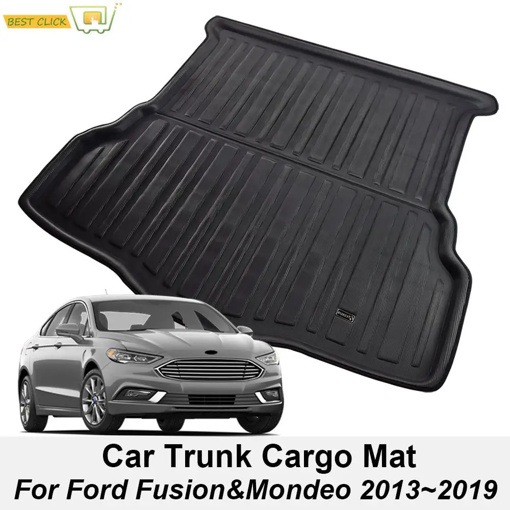 Rear Trunk Boot Mat For Ford Fusion Mondeo 2013 2014 2015 2016 2017 2018 2019 Cargo Liner Floor Tray Carpet Mud Pad Protector
Rear Trunk Boot Mat For Ford Fusion Mondeo 2013 2014 2015 2016 2017 2018 2019 Cargo Liner Floor Tray Carpet Mud Pad Protector