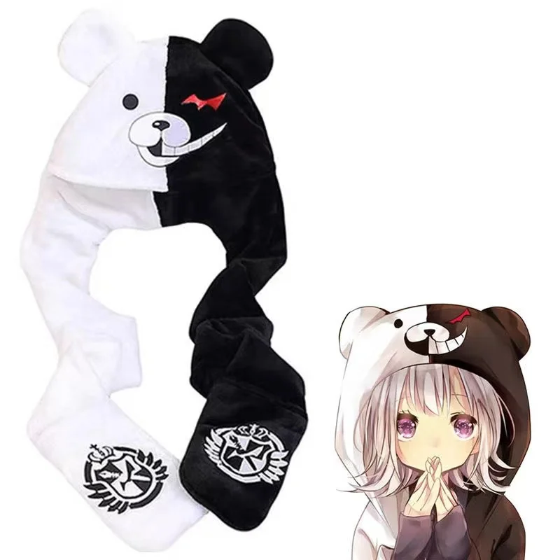 2023 Winter Danganronpa Monokuma Cosplay Plush Hat Long Earflap Bear Hats Cartoon Balaclava Rabbit Beanie Cap for Women Men Gift
2023 Winter Danganronpa Monokuma Cosplay Plush Hat Long Earflap Bear Hats Cartoon Balaclava Rabbit Beanie Cap for Women Men Gift