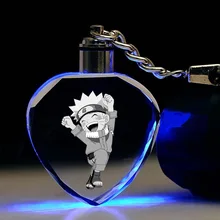 Anime Naruto Cartoon LED Keychain Crystal Colorful Light Key Pendant Kakashi New Backpack Accessories Creative Gift Fashion Toys
Anime Naruto Cartoon LED Keychain Crystal Colorful Light Key Pendant Kakashi New Backpack Accessories Creative Gift Fashion Toys
