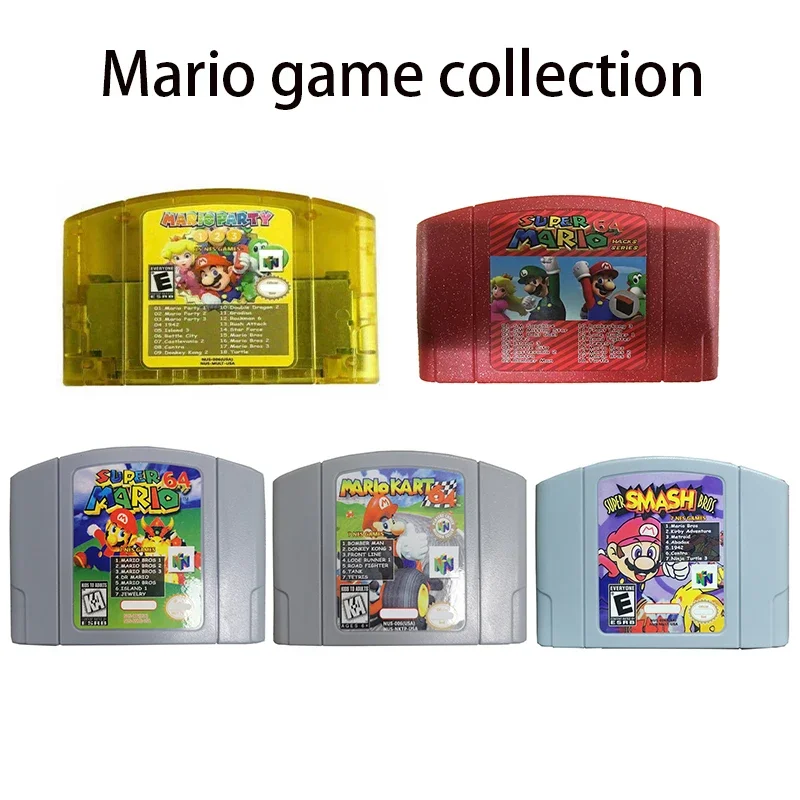 Mario Series Collection N64 Game Card Series American Version Japanese Cartoon Card Boutique Toys and Gifts
Mario Series Collection N64 Game Card Series American Version Japanese Cartoon Card Boutique Toys and Gifts