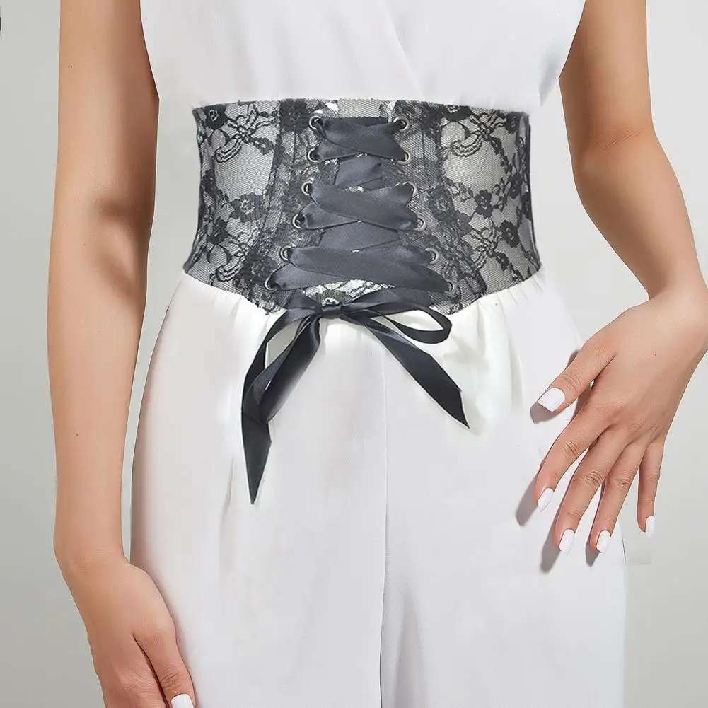 Универсальный кружевной пояс, женский кружевной пояс, элегантный пояс на шнуровке для женщин, Регулируемый Прозрачный пояс с вышивкой
Универсальный кружевной пояс, женский кружевной пояс, элегантный пояс на шнуровке для женщин, Регулируемый Прозрачный пояс с вышивкой