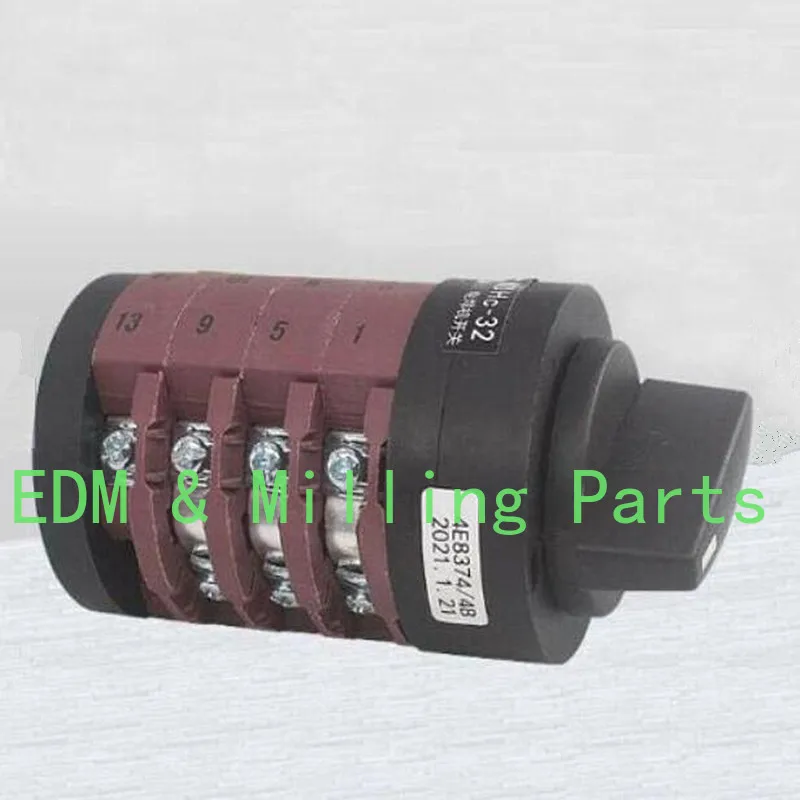 

CNC Welder Switch KDHC-32 4E8374/4B Transfer Switch 7 Gears 4 Knots Power Switch For Welder Mill Parts