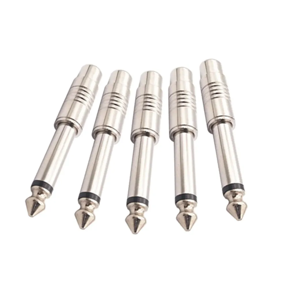 5Pcs Audio Adapters Male to RCA Female 6.5mm Mono Plug Durable Practical Popular Accessories Fashion Brand New
5Pcs Audio Adapters Male to RCA Female 6.5mm Mono Plug Durable Practical Popular Accessories Fashion Brand New