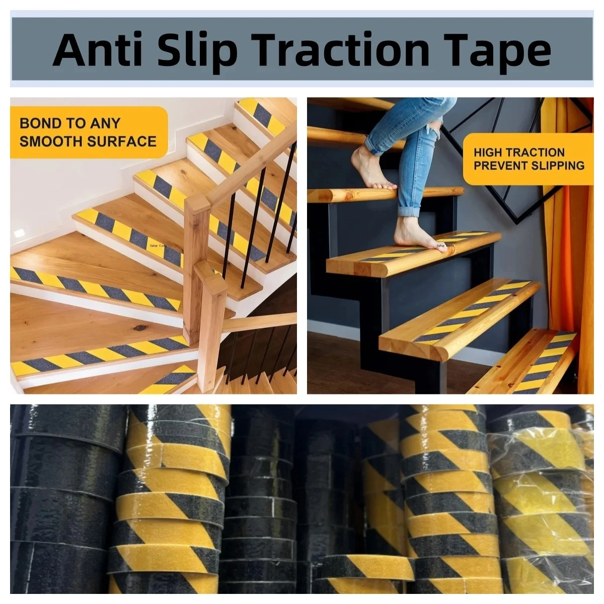 5M 2.5CM 5CM Non Slip Safety Grip Tape Anti-Slip Indoor Outdoor Stickers Strong Adhesive Safety Traction Tape Stairs Floor
5M 2.5CM 5CM Non Slip Safety Grip Tape Anti-Slip Indoor Outdoor Stickers Strong Adhesive Safety Traction Tape Stairs Floor