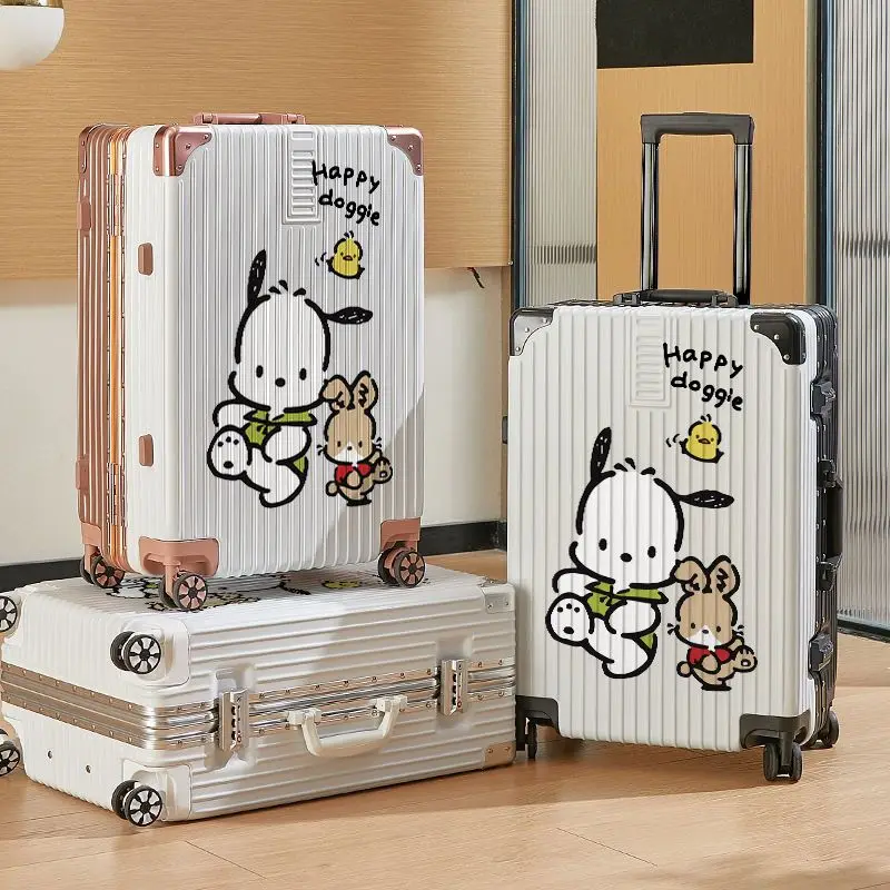 Sanrio Cute Luggage Trolley Case Adult New Storage Box Pochacco Cartoon Password Lock Graffiti Suitcase Boarding Case Gift
Sanrio Cute Luggage Trolley Case Adult New Storage Box Pochacco Cartoon Password Lock Graffiti Suitcase Boarding Case Gift