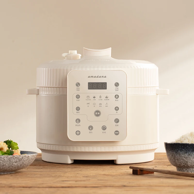 Amadana Electric Pressure Cooker Household Automatic Intelligent Small Pressure Cooker Rice Cooker
Amadana Electric Pressure Cooker Household Automatic Intelligent Small Pressure Cooker Rice Cooker