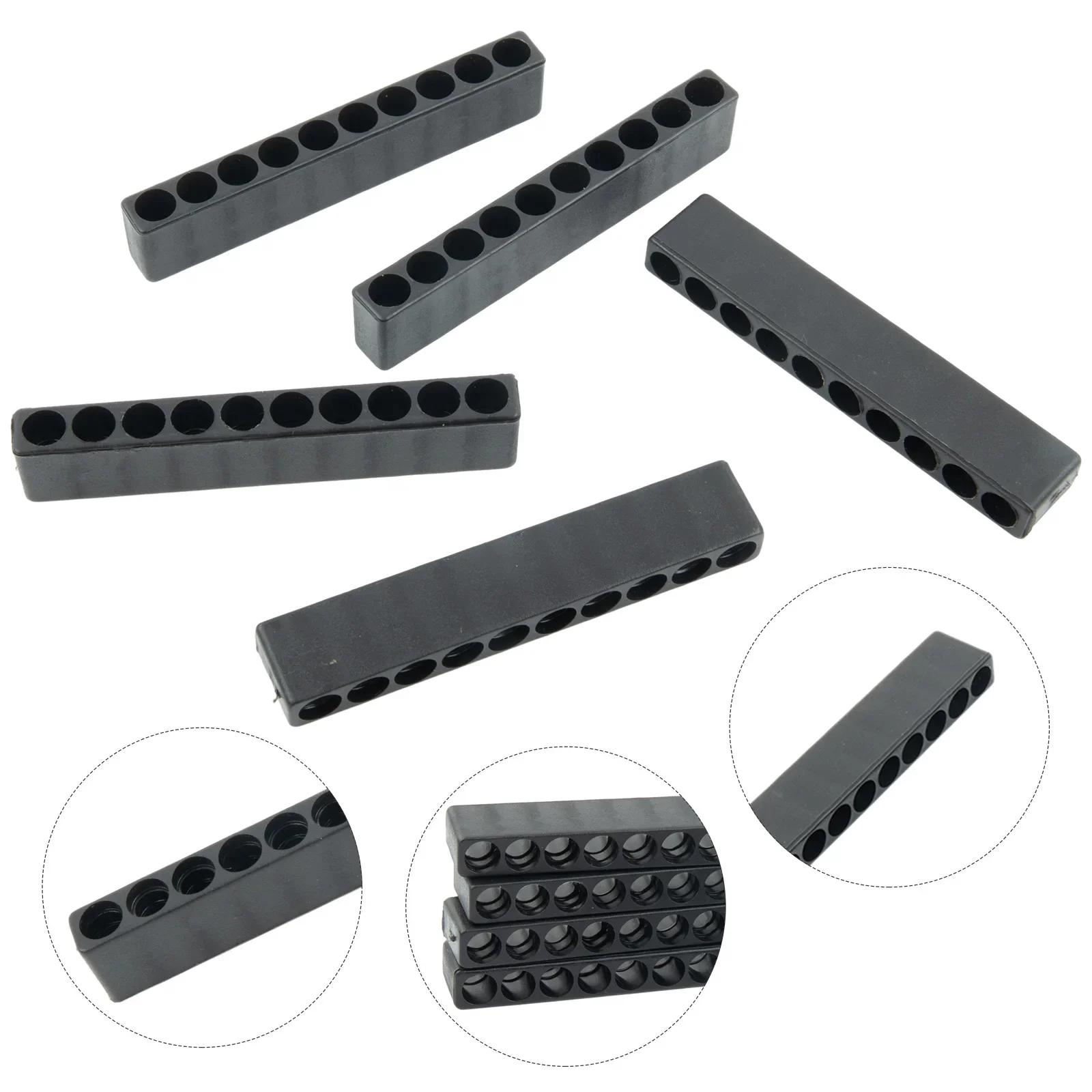 5 Pcs 10 Holes Hex Shank Screwdriver Bit Holder Plastic Screwdriver Head Storage Drill Bit Stand For Power Accessories
5 Pcs 10 Holes Hex Shank Screwdriver Bit Holder Plastic Screwdriver Head Storage Drill Bit Stand For Power Accessories
