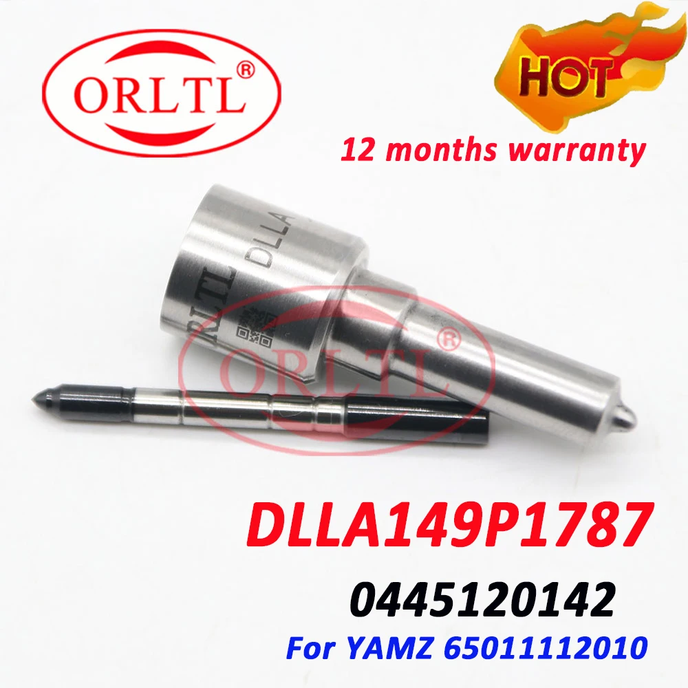 ORLTL DLLA149P1787 Common Rail Injector Nozzle DLLA 149P1787 Sprayer Diesel Nozzles for 0445120142 YAMZ 65011112010
ORLTL DLLA149P1787 Common Rail Injector Nozzle DLLA 149P1787 Sprayer Diesel Nozzles for 0445120142 YAMZ 65011112010
