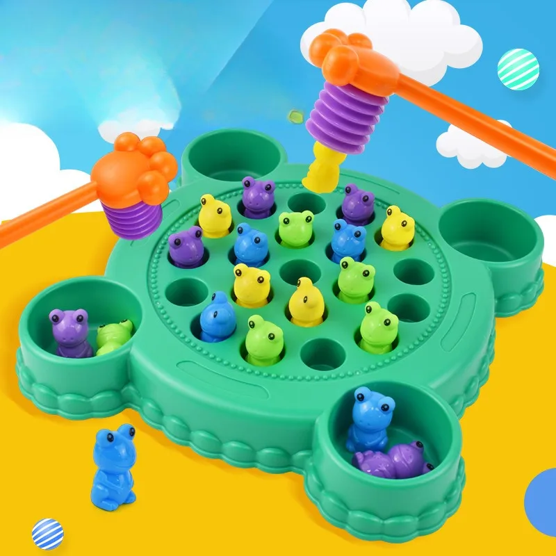 Capturing Little Frog Children'S Puzzle Toys Multiplayer Competitive Desktop Game Parent Child Interactive Fun Game Board
Capturing Little Frog Children'S Puzzle Toys Multiplayer Competitive Desktop Game Parent Child Interactive Fun Game Board