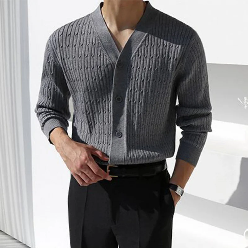SYUHGFA Korean Style Knitwear Cardigan Trend Men's Fashion V-neck Sweater Autumn 2024 New Business Casual Sweatshirts Coat 
SYUHGFA Korean Style Knitwear Cardigan Trend Men's Fashion V-neck Sweater Autumn 2024 New Business Casual Sweatshirts Coat