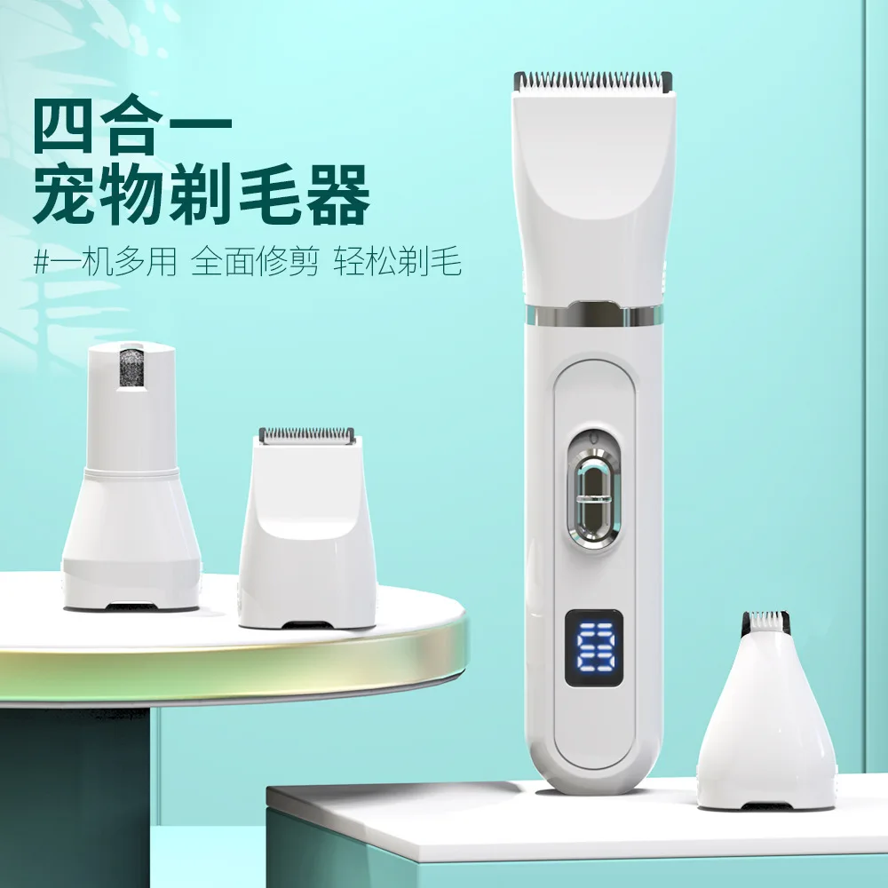 Триммер для домашних животных 4-в-1, Электрический беззвучный триммер с цифровым дисплеем, зарядка через USB, бритва для собак, уход за собаками
Триммер для домашних животных 4-в-1, Электрический беззвучный триммер с цифровым дисплеем, зарядка через USB, бритва для собак, уход за собаками