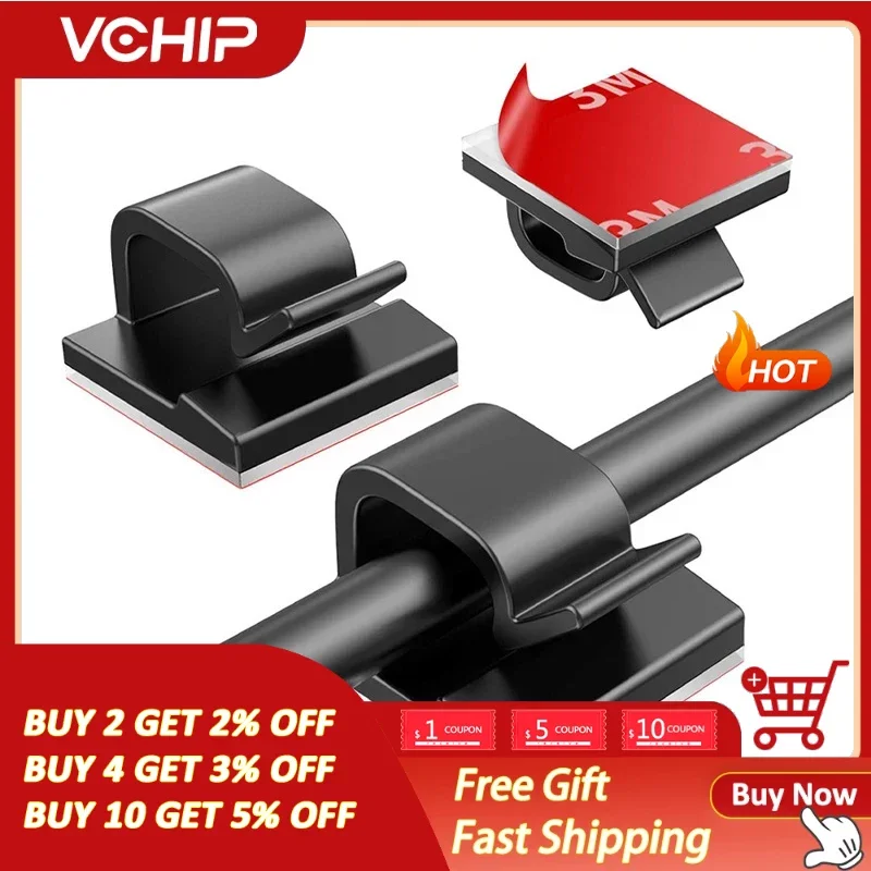 20pcs Cable Clips Self Adhesive Cord Management Black Wire Holder Organizer Clamp Self-adhesive Car Wire Clip Accessories
20pcs Cable Clips Self Adhesive Cord Management Black Wire Holder Organizer Clamp Self-adhesive Car Wire Clip Accessories