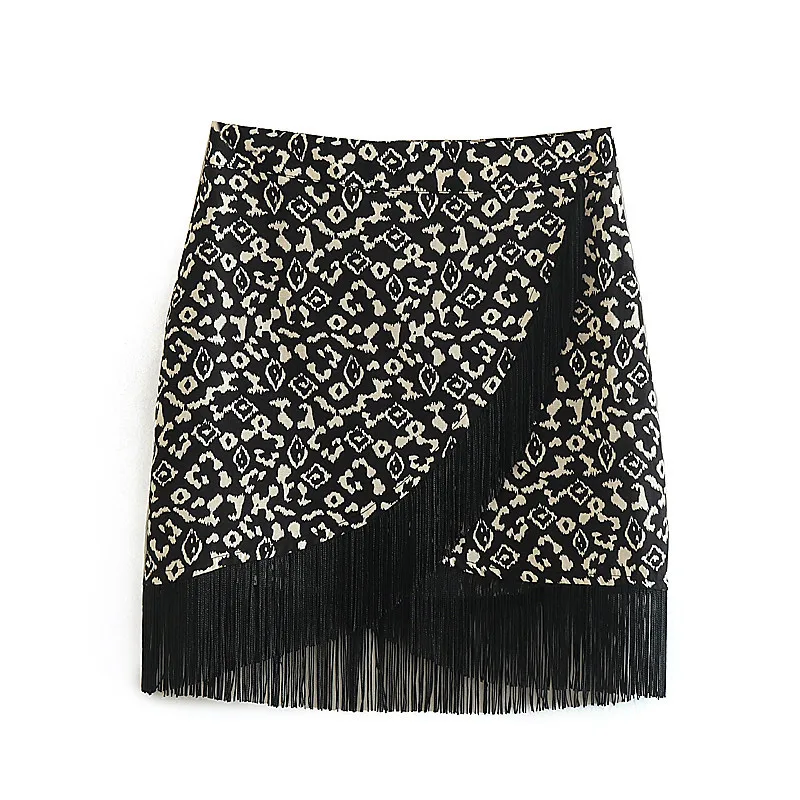2023 Spring New Fashionable Suede Double Breasted Printed Short Skirt Half Skirt for Women 2298060
2023 Spring New Fashionable Suede Double Breasted Printed Short Skirt Half Skirt for Women 2298060