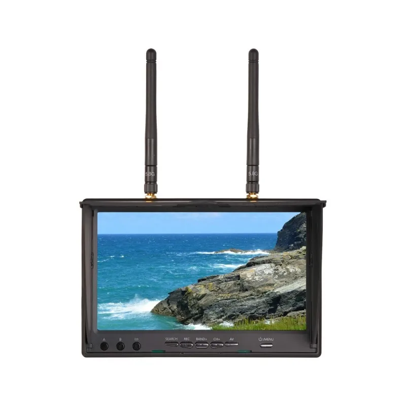 Foxeer LCD5802D 7" Monitor DVR 5.8G 40CH Built-in Dual Receiver 2000mAH Auto Search for FPV Freestyle Drones DIY Parts
Foxeer LCD5802D 7" Monitor DVR 5.8G 40CH Built-in Dual Receiver 2000mAH Auto Search for FPV Freestyle Drones DIY Parts