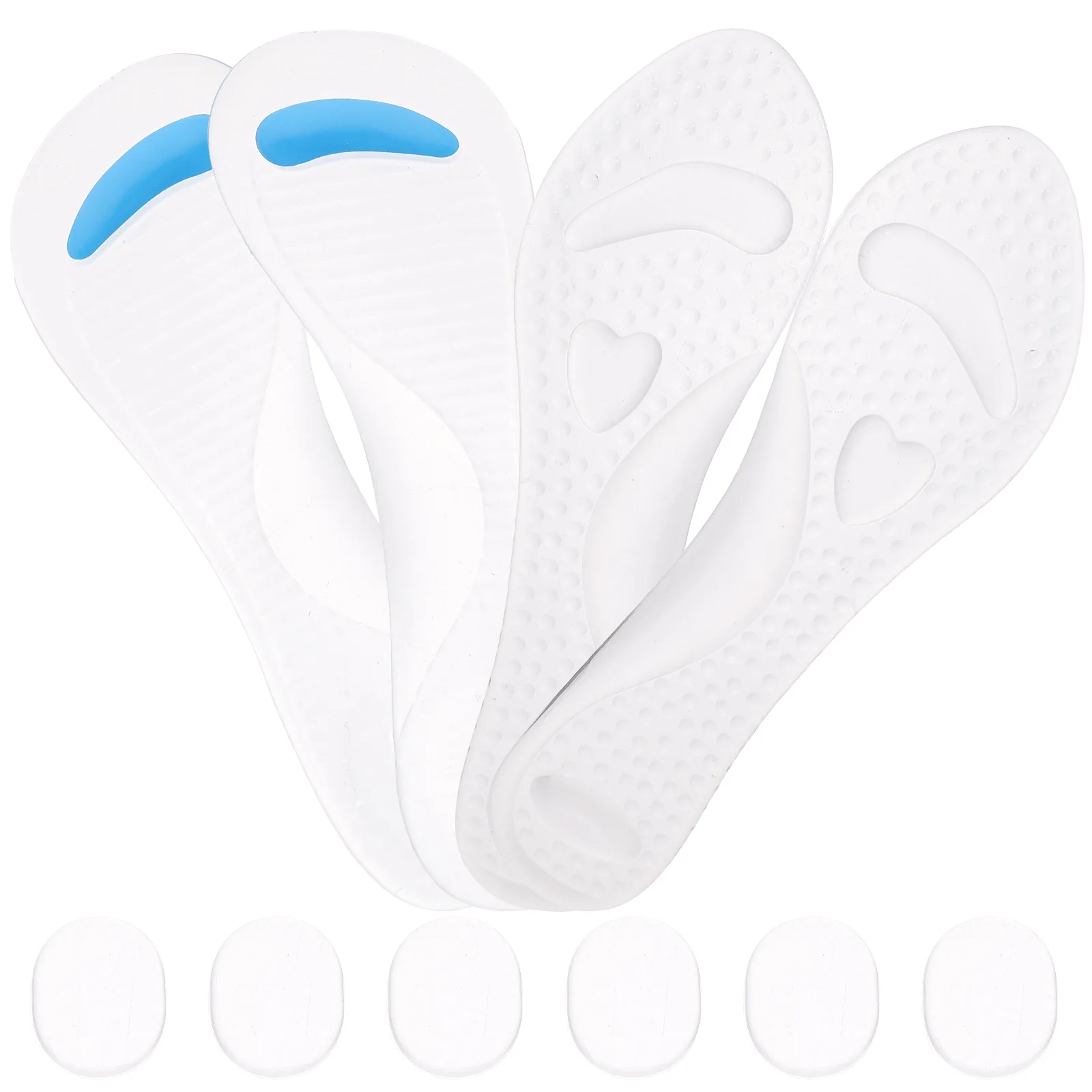10 Pcs High Heel Pads Transparent Gel Three-point 10pcs/set Comfort Heels Breathable Insoles Clear Shoe Inserts Women
10 Pcs High Heel Pads Transparent Gel Three-point 10pcs/set Comfort Heels Breathable Insoles Clear Shoe Inserts Women