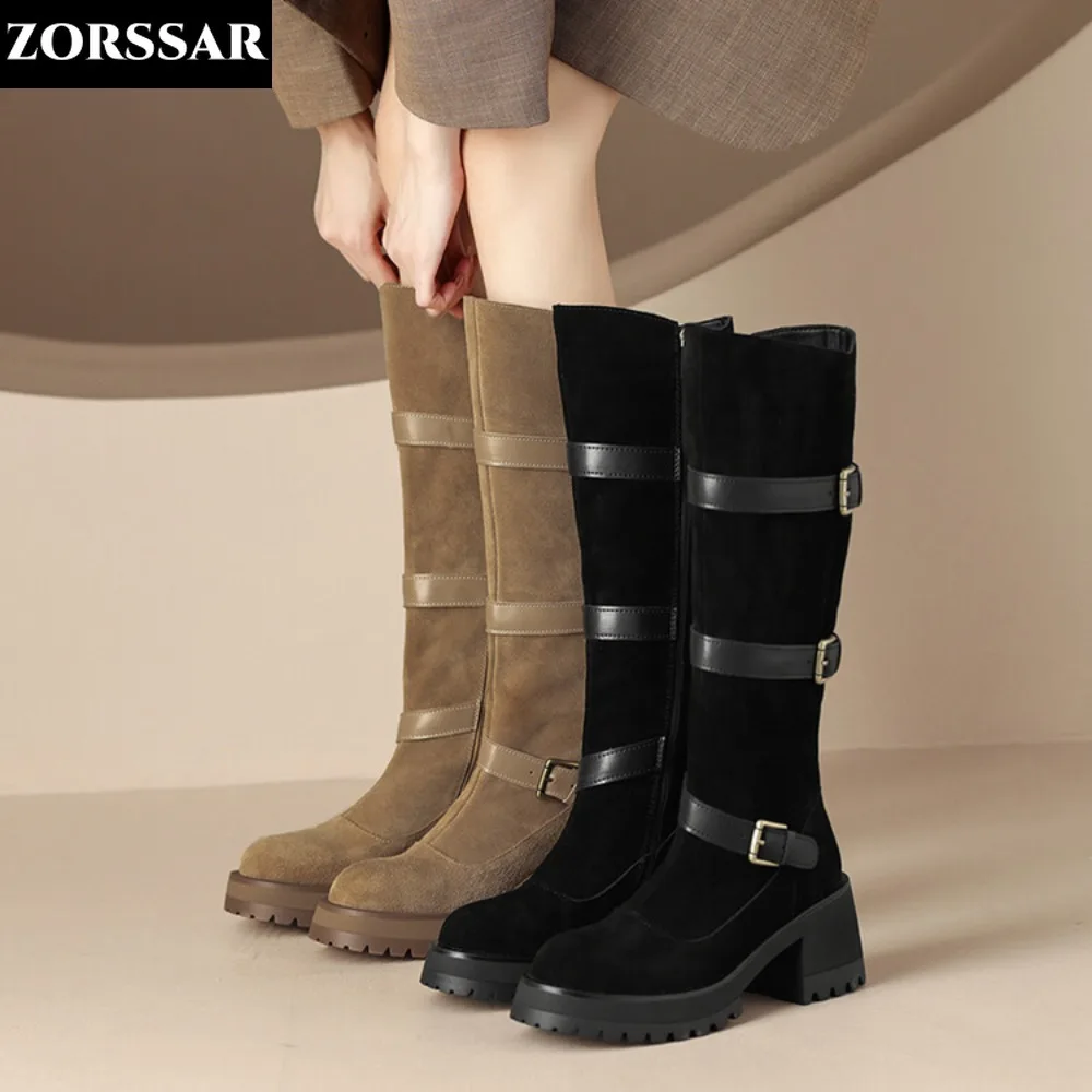 Women Boots Suede Knee High Platform Boots Chunky Heel Shoes Autumn Winter Fashion NightClub Dance Party Lady Thigh High Boots
Women Boots Suede Knee High Platform Boots Chunky Heel Shoes Autumn Winter Fashion NightClub Dance Party Lady Thigh High Boots